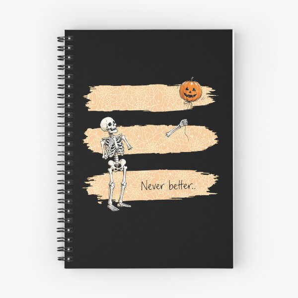 Item preview, Skeleton and Pumpkin Balloon Halloween Humor designed and sold by cerima.