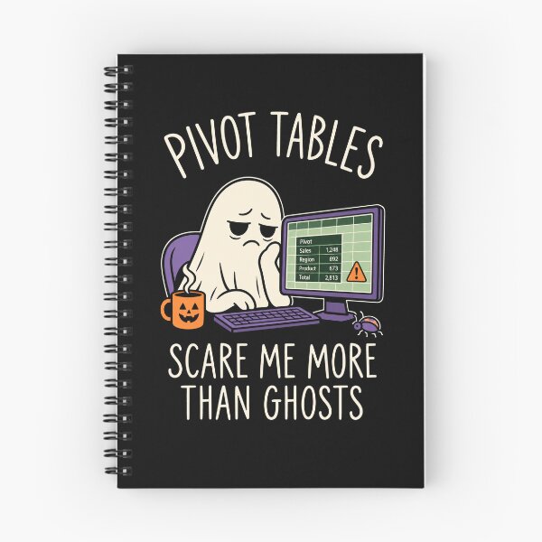 Item preview, Pivot Tables Scare Me More Than Ghosts Accountant Halloween designed and sold by SayMaria.