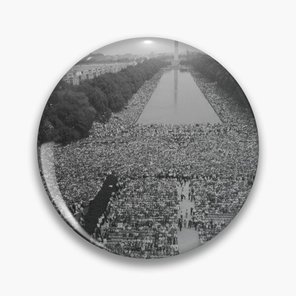 Item preview, Civil rights March on Washington, D.C. 1963 Aug. 28 vintage black and white photograph designed and sold by Astrid Arkhangelsky.