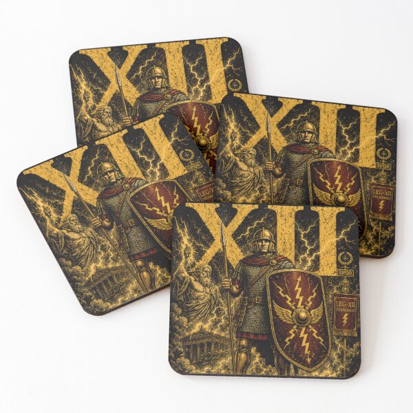 Item preview, LEGIO XII Fulminata Roman Legion designed and sold by Retr0Tshirts.