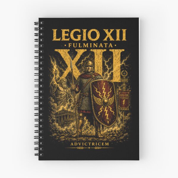 Item preview, LEGIO XII Fulminata Roman Legion designed and sold by Retr0Tshirts.