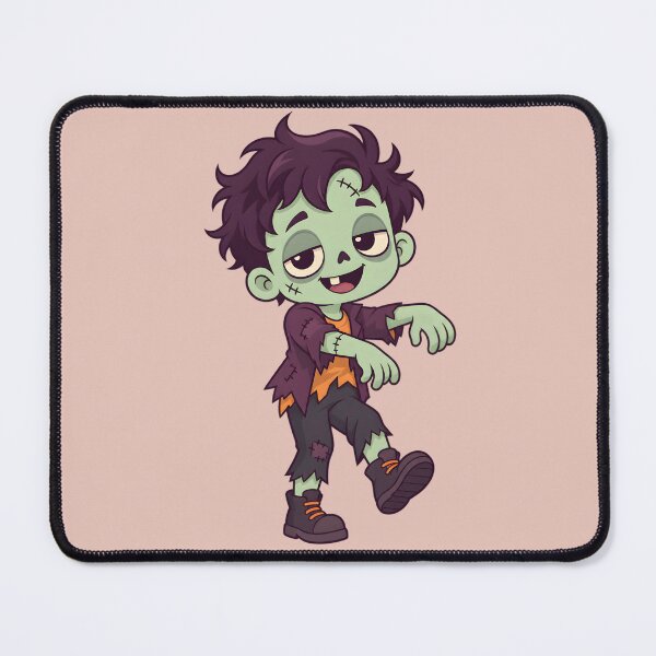 Item preview, Cute Zombie – Little Halloween Shuffler designed and sold by ChromaRune.
