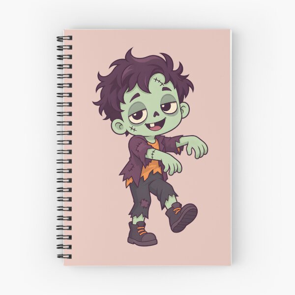Item preview, Cute Zombie – Little Halloween Shuffler designed and sold by ChromaRune.