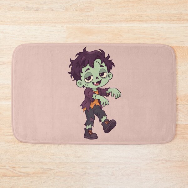 Item preview, Cute Zombie – Little Halloween Shuffler designed and sold by ChromaRune.