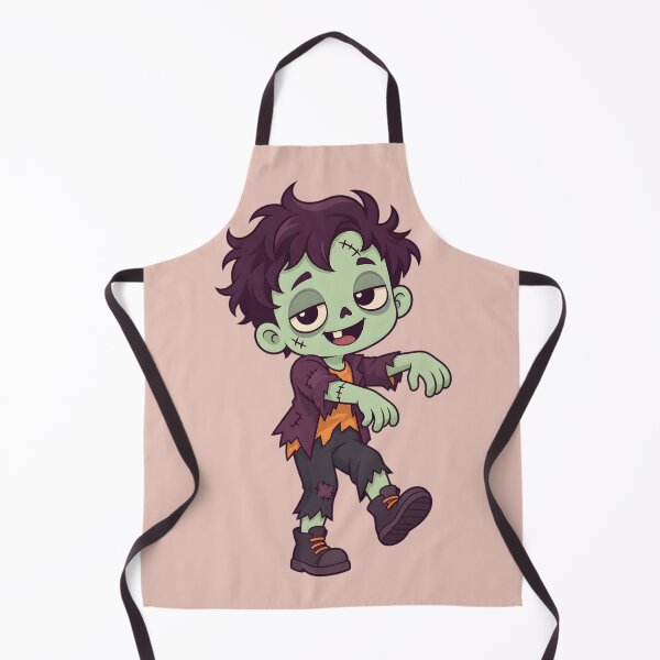 Item preview, Cute Zombie – Little Halloween Shuffler designed and sold by ChromaRune.