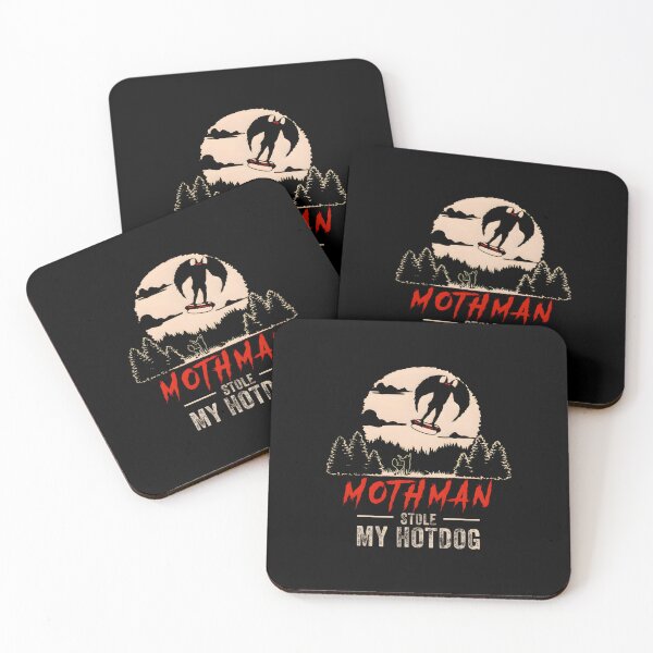 Item preview, Mothman Stole My Hotdog Mothman Enthusiasts designed and sold by Demodomodo.