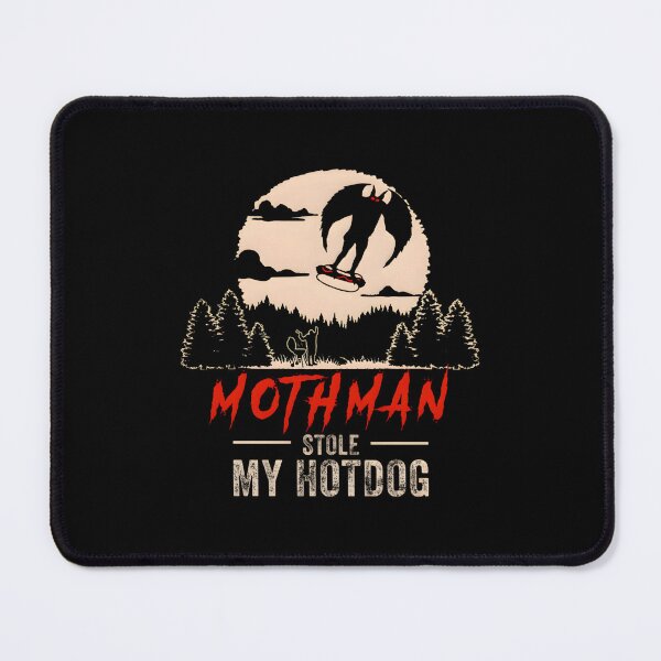 Item preview, Mothman Stole My Hotdog Mothman Enthusiasts designed and sold by Demodomodo.