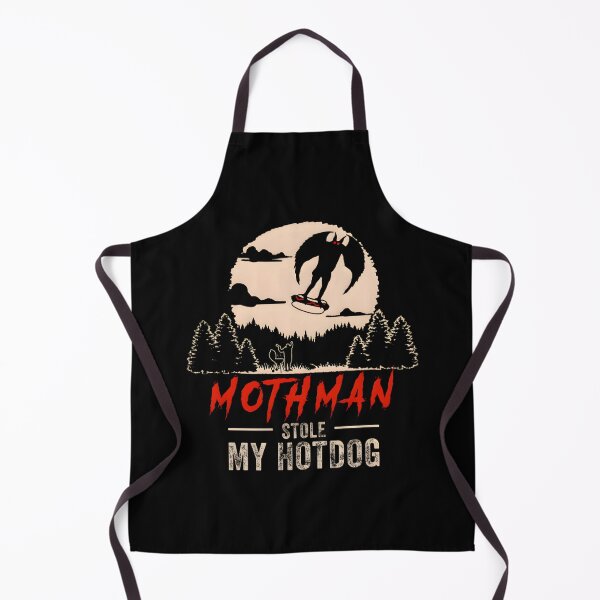 Item preview, Mothman Stole My Hotdog Mothman Enthusiasts designed and sold by Demodomodo.