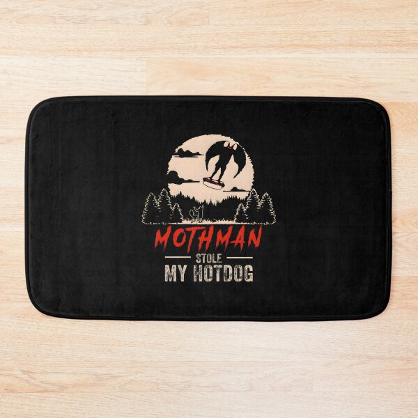 Item preview, Mothman Stole My Hotdog Mothman Enthusiasts designed and sold by Demodomodo.