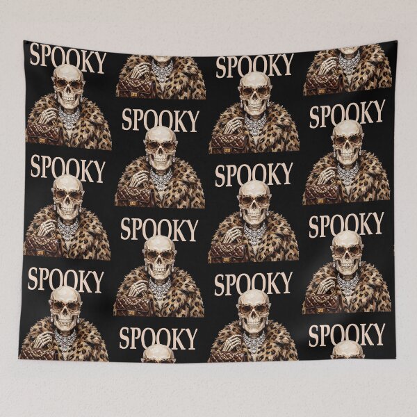 Item preview, Spooky Glam Skull Fashion Statement designed and sold by cerima.