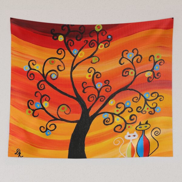 Item preview, Sunset cats designed and sold by artbydanielle.