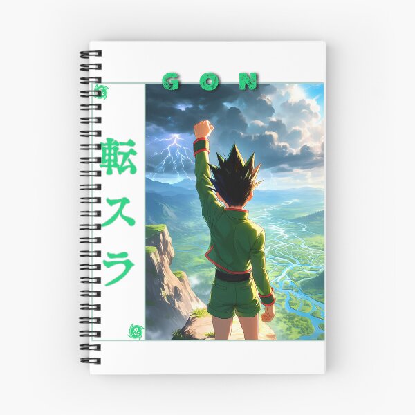 Item preview, Spiky Hair Green Boy Fishing Rod Adventure Anime Graphic designed and sold by lamiarte.