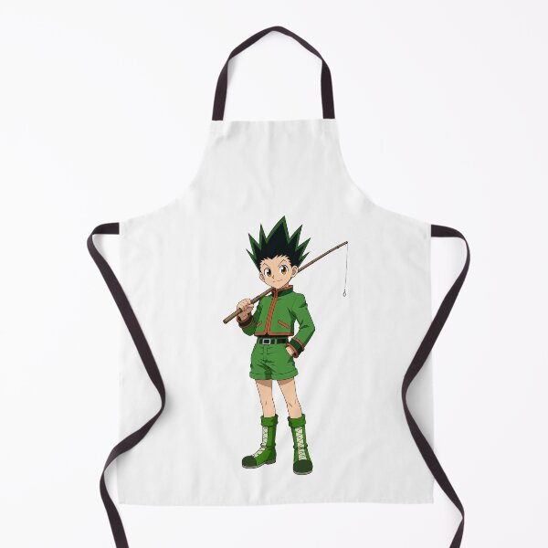 Item preview, Spiky Hair Green Boy Fishing Rod Adventure Anime Graphic designed and sold by lamiarte.