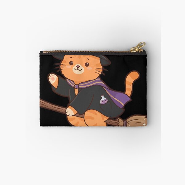 Item preview, Cute Cat Wizard Riding a Broomstick designed and sold by Brexmore3.
