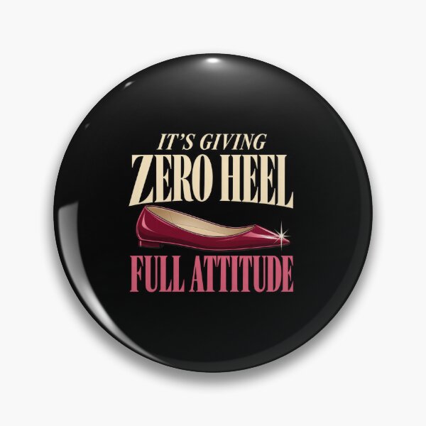 Item preview, Zero Heel Full Attitude Ballet Flat Quote designed and sold by elderberry.