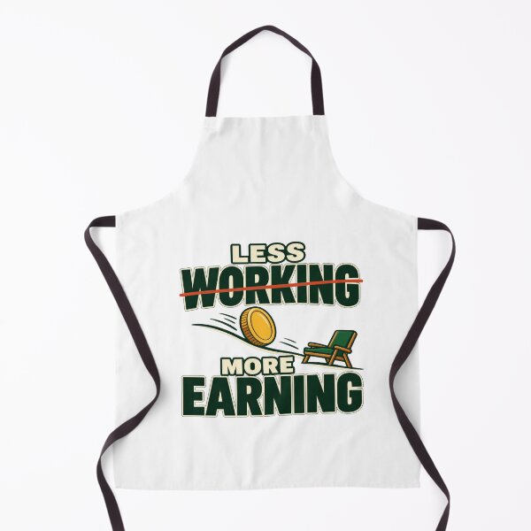 Item preview, Less Working More Earning Work Life Balance Humor designed and sold by elderberry.