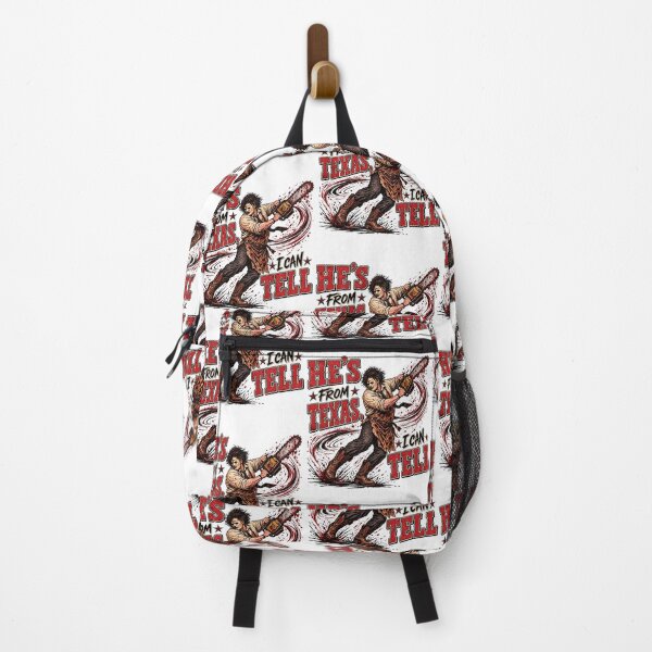 Item preview, He's From Texas Horror Humor Graphic designed and sold by cerima.