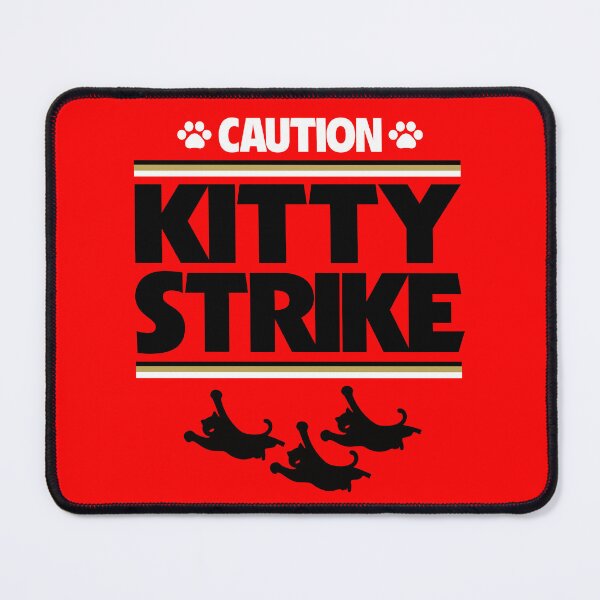 Item preview, Caution! Kitty Strike Vintage Art Model Nº 3 designed and sold by San Studios Co..