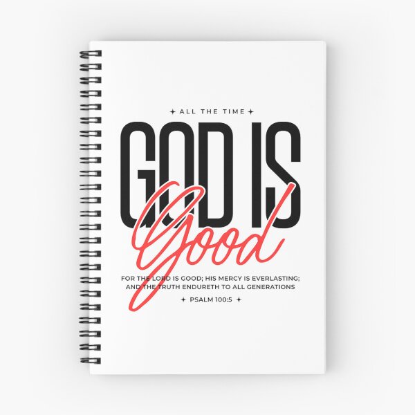 Item preview, God Is Good Christian Faith Typography Graphic T-Shirt designed and sold by VantaStudios05.