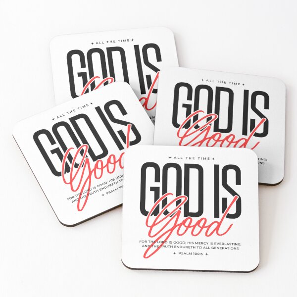 Item preview, God Is Good Christian Faith Typography Graphic T-Shirt designed and sold by VantaStudios05.