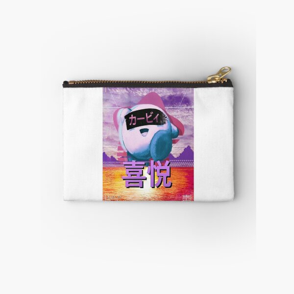 Item preview, Vaporwave Joy and Digital Surrealism – Kirby Aesthetic designed and sold by WATEKE.