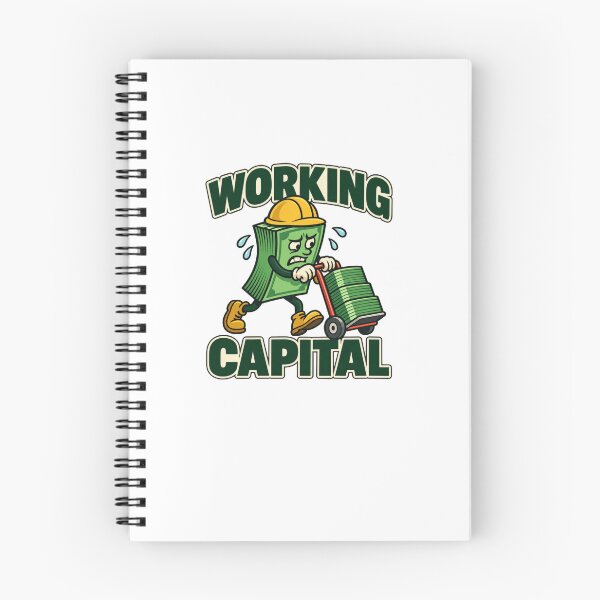 Item preview, Working Capital Money Cart Business Joke designed and sold by elderberry.
