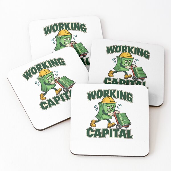 Item preview, Working Capital Money Cart Business Joke designed and sold by elderberry.