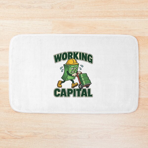Item preview, Working Capital Money Cart Business Joke designed and sold by elderberry.