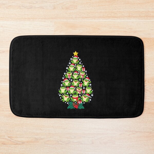 Item preview, Festive Frog Christmas Tree designed and sold by elderberry.
