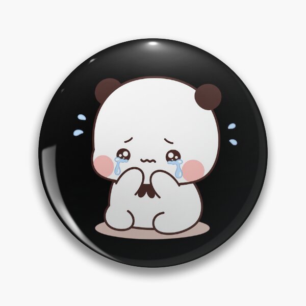 Item preview, Cute Crying Panda Bear - Sad Cute Aesthetic Sticker designed and sold by Jacob Zubek.