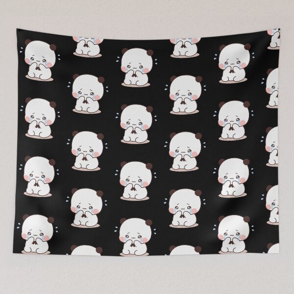 Item preview, Cute Crying Panda Bear - Sad Cute Aesthetic Sticker designed and sold by Jacob Zubek.