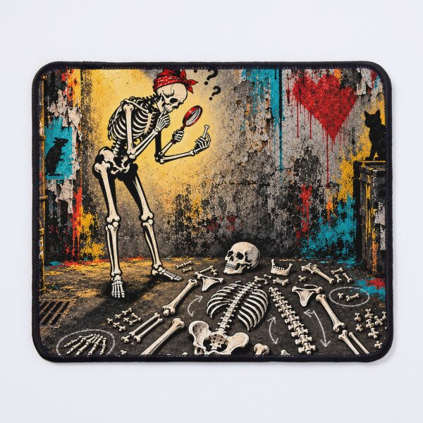 Item preview, Skeleton Detective Solves the Bone Puzzle designed and sold by Qenlo.