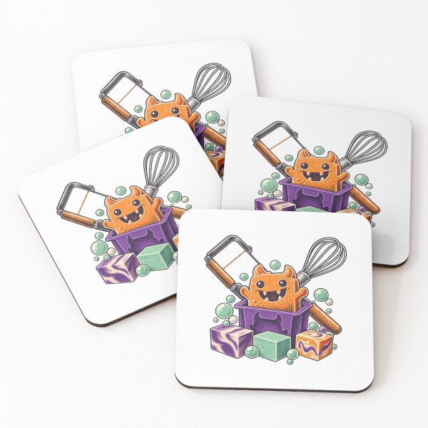 Item preview, Halloween Soap Maker Gift – Spooky Handmade Soap Illustration designed and sold by UrbanCanvvas.