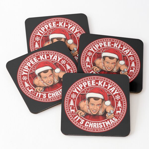 Item preview, Yippee Ki Yay Christmas Die Hard designed and sold by Olena Du.