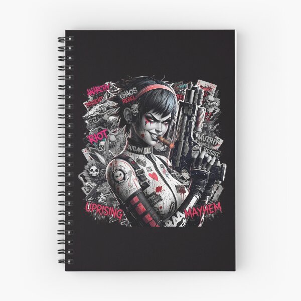 Item preview, Cyberpunk Outlaw Girl Assault Rifle designed and sold by Voodoo Store Paranormal Collections.