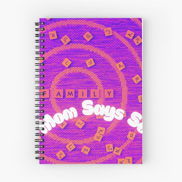 Item preview, Because Mom Says So Funny Family Board Game Retro Typography designed and sold by ZestlyStore94.