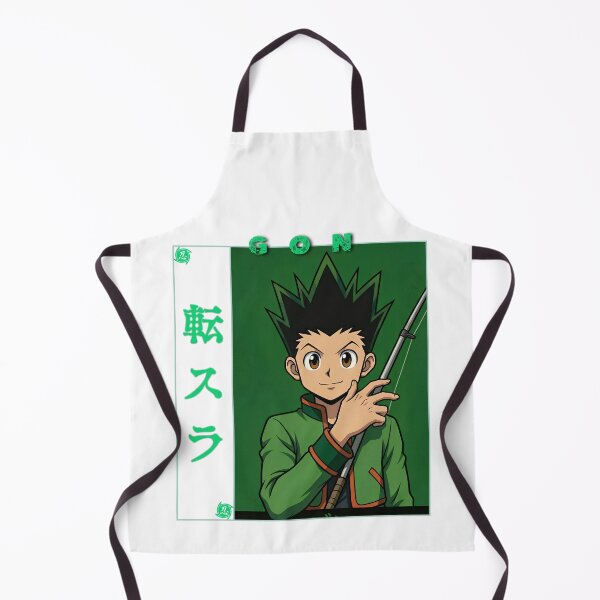 Item preview, Spiky Hair Green Boy Fishing Rod Adventure Anime Graphic designed and sold by lamiarte.