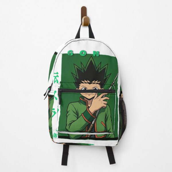 Item preview, Spiky Hair Green Boy Fishing Rod Adventure Anime Graphic designed and sold by lamiarte.