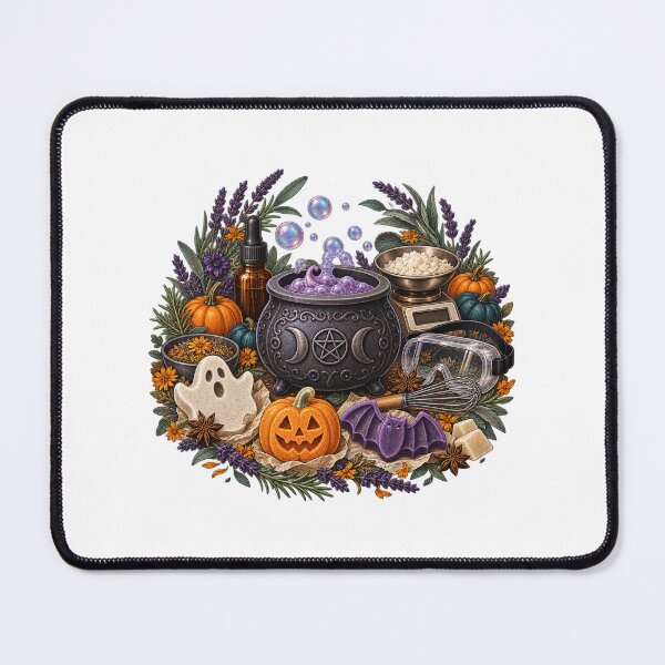 Item preview, Spooky Artisan Soap Workshop – Halloween Soapmaker Art designed and sold by UrbanCanvvas.