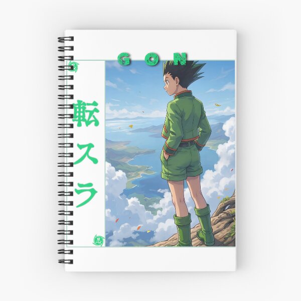 Item preview, Spiky Hair Green Boy Fishing Rod Adventure Anime Graphic designed and sold by lamiarte.