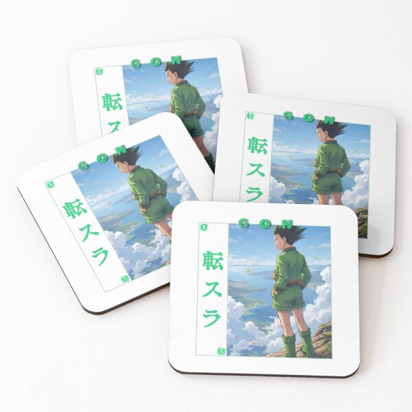 Item preview, Spiky Hair Green Boy Fishing Rod Adventure Anime Graphic designed and sold by lamiarte.