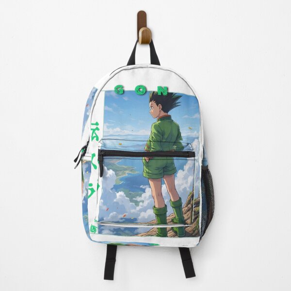 Item preview, Spiky Hair Green Boy Fishing Rod Adventure Anime Graphic designed and sold by lamiarte.