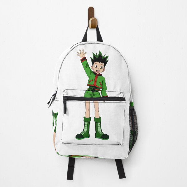 Item preview, Spiky Hair Green Boy Fishing Rod Adventure Anime Graphic designed and sold by lamiarte.