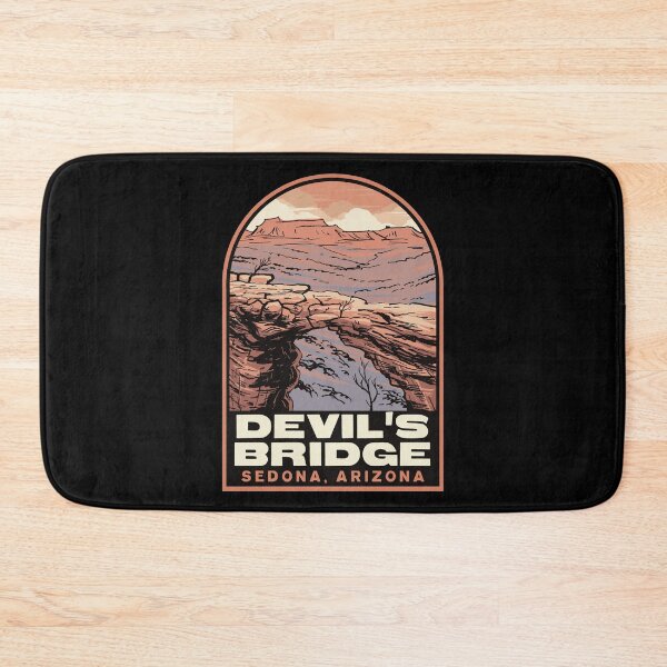 Item preview, Devils Bridge Sedona Arizona Retro Travel Illustration designed and sold by HalpinDesign.