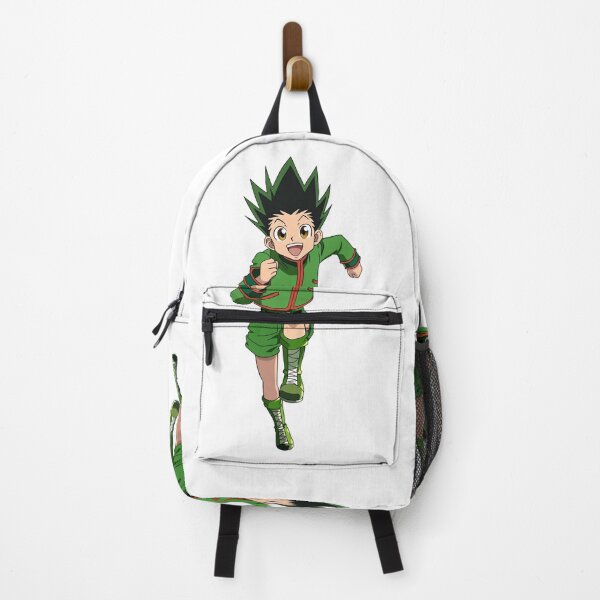 Item preview, Spiky Hair Green Boy Fishing Rod Adventure Anime Graphic designed and sold by lamiarte.