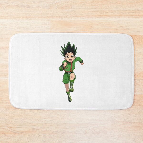 Item preview, Spiky Hair Green Boy Fishing Rod Adventure Anime Graphic designed and sold by lamiarte.