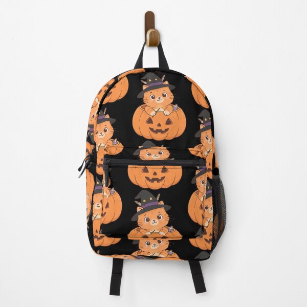 Item preview, Cute Cat Wizard in Pumpkin designed and sold by Brexmore3.