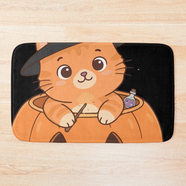 Item preview, Cute Cat Wizard in Pumpkin designed and sold by Brexmore3.