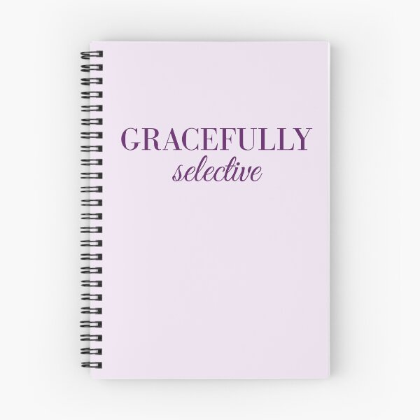 Item preview, Gracefully Selective | Deep Purple Serif & Cursive Script Typography designed and sold by Sparkle First Co..
