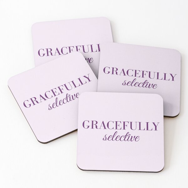 Item preview, Gracefully Selective | Deep Purple Serif & Cursive Script Typography designed and sold by Sparkle First Co..